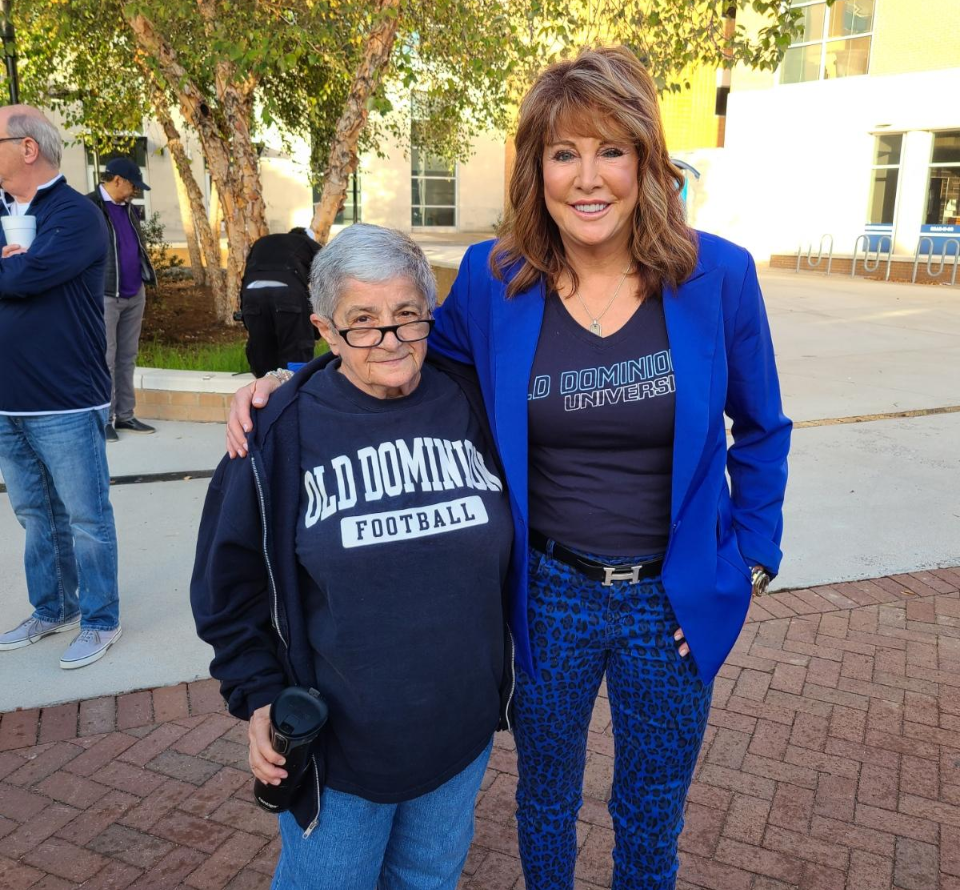 ODU members smiling for the camera