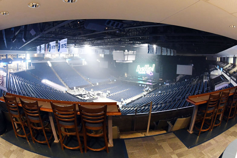 Chartway Stadium With Stage